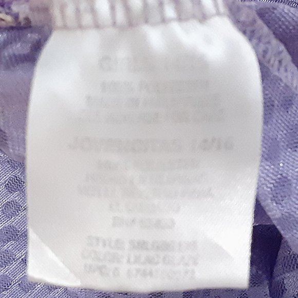 Sand N Sun Girls Swimsuit Bathing suit Cover Up Purple - Picture 7 of 8